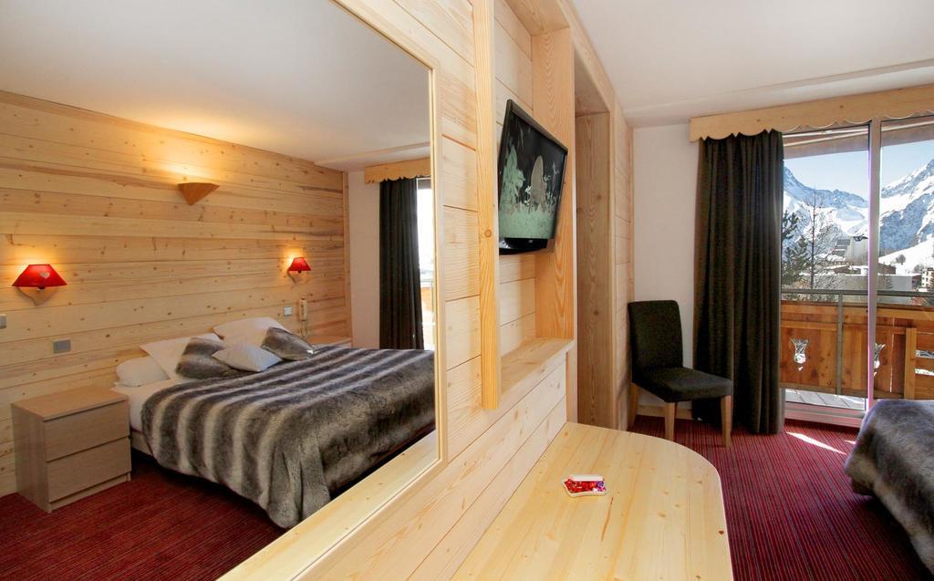 Hotel Adret Les Deux Alpes Zimmer foto