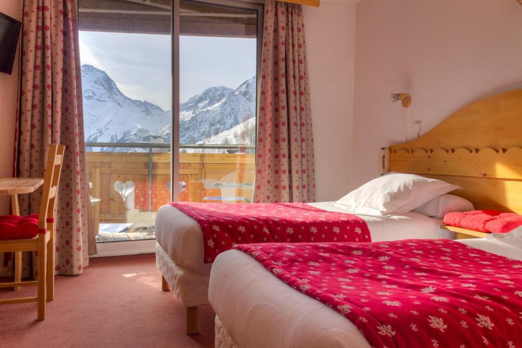 Hotel Adret Les Deux Alpes Zimmer foto